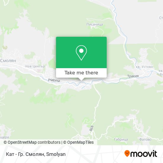 Кат - Гр. Смолян map