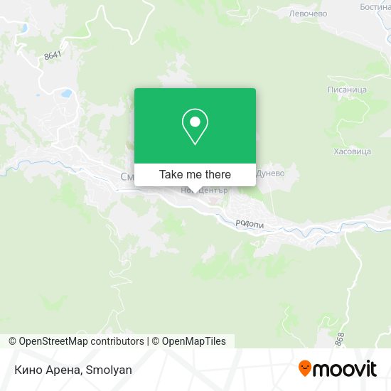 Кино Арена map