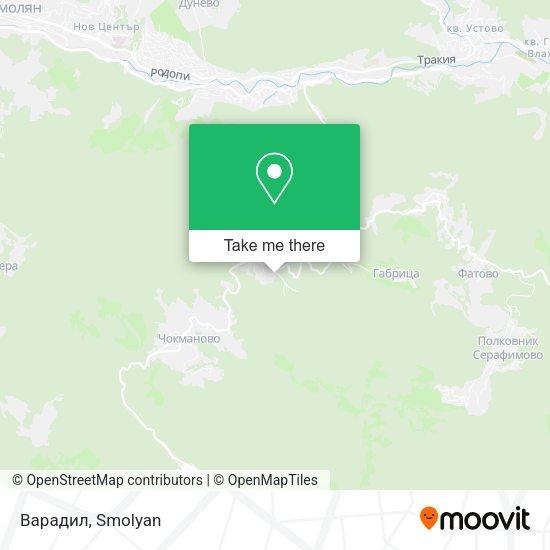 Варадил map