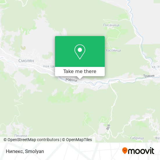 Нипекс map
