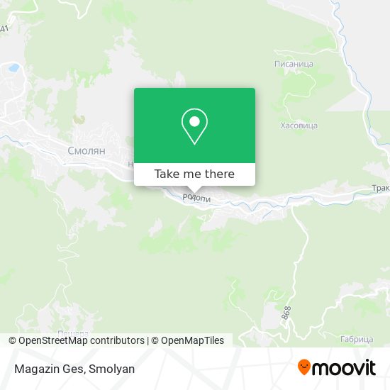 Magazin Ges map