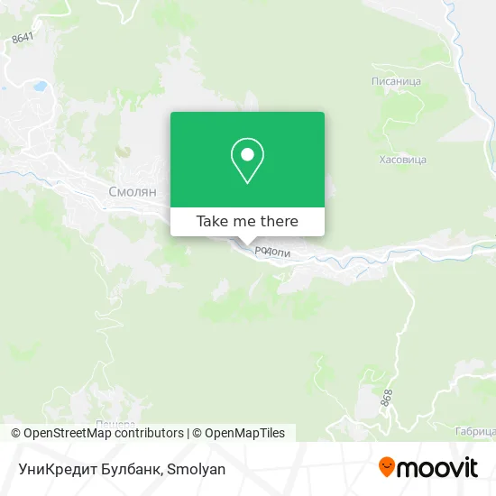 Карта УниКредит Булбанк