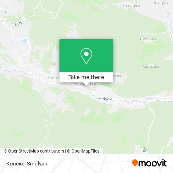 Конекс map
