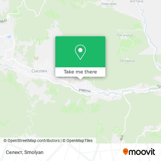 Селект map