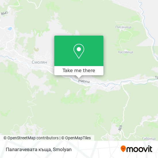 Палагачевата къща map