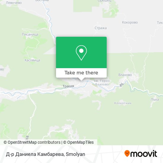Д-р Даниела Камбарева map