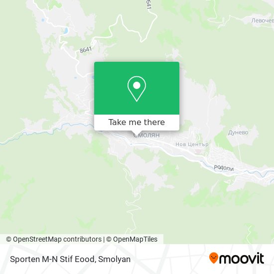 Карта Sporten M-N Stif Eood