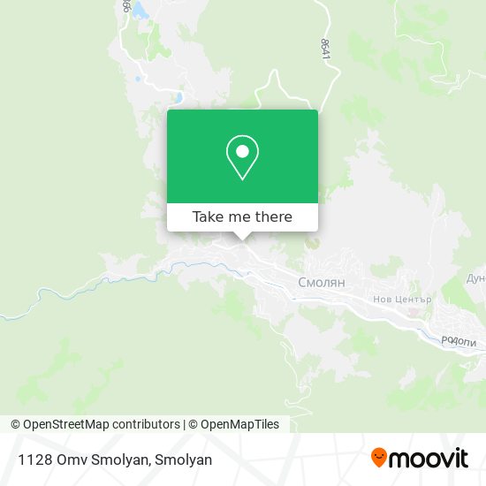 Карта 1128 Omv Smolyan