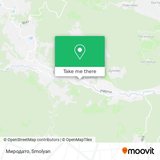 Миродато map