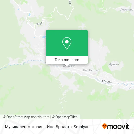 Карта Музикален магазин - Ицо Брадата