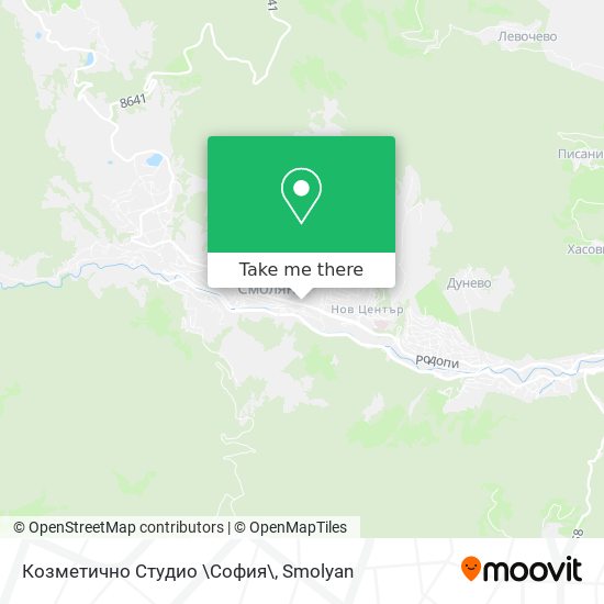 Козметично Студио \София\ map