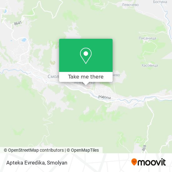 Apteka Evredika map
