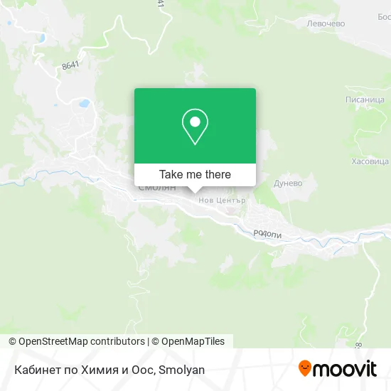 Карта Кабинет по Химия и Оос