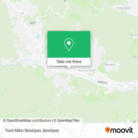 Карта Torti Niko Smolyan