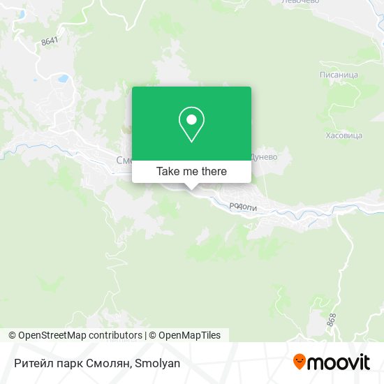 Ритейл парк Смолян map