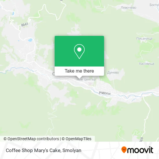 Coffee Shop Mary's Cake map