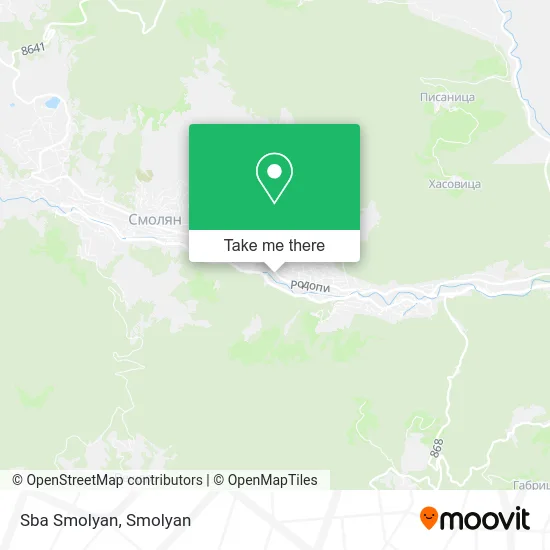 Карта Sba Smolyan
