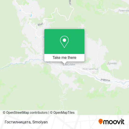 Карта Гостилницата