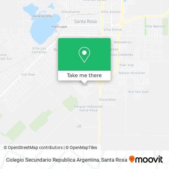 Colegio Secundario Republica Argentina map