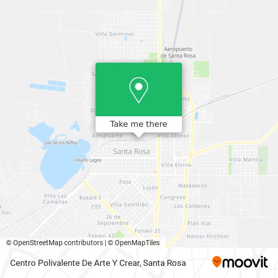 Centro Polivalente De Arte Y Crear map