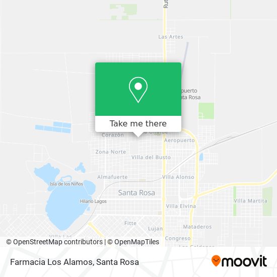 Farmacia Los Alamos map