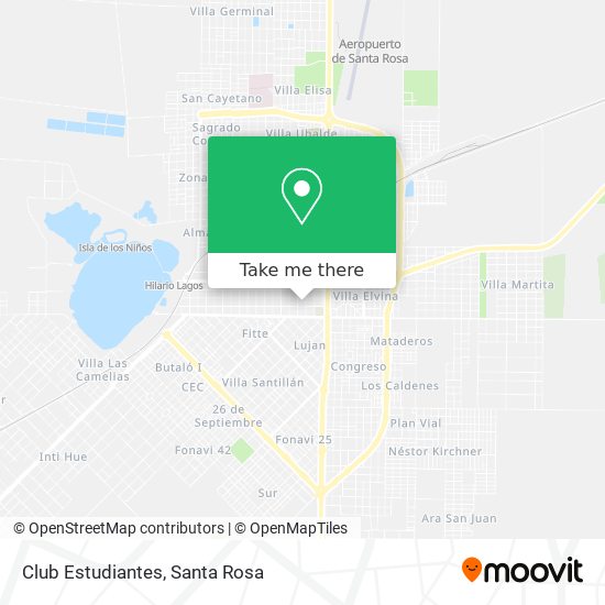 Mapa de Club Estudiantes