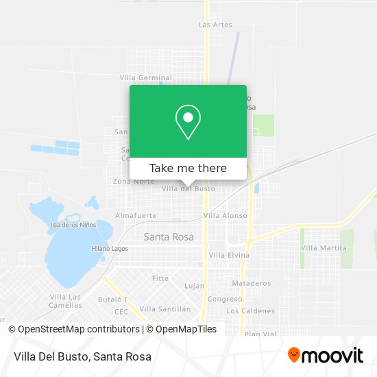 Mapa de Villa Del Busto