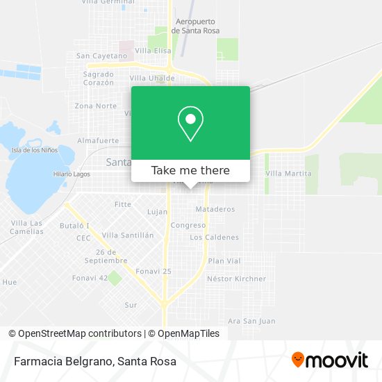 Mapa de Farmacia Belgrano