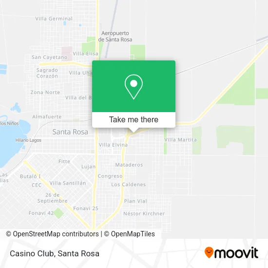 Mapa de Casino Club