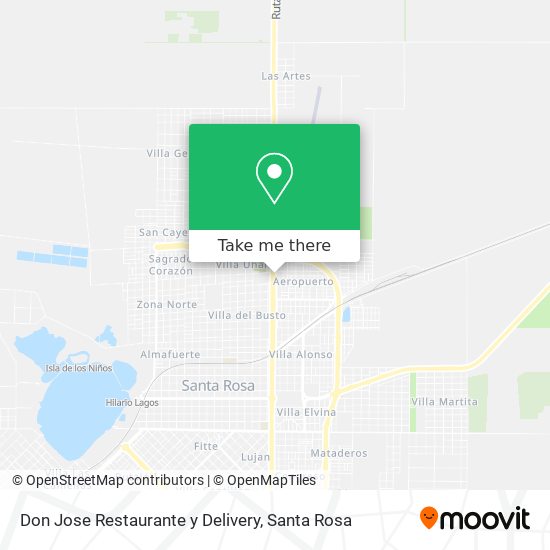 Mapa de Don Jose Restaurante y Delivery