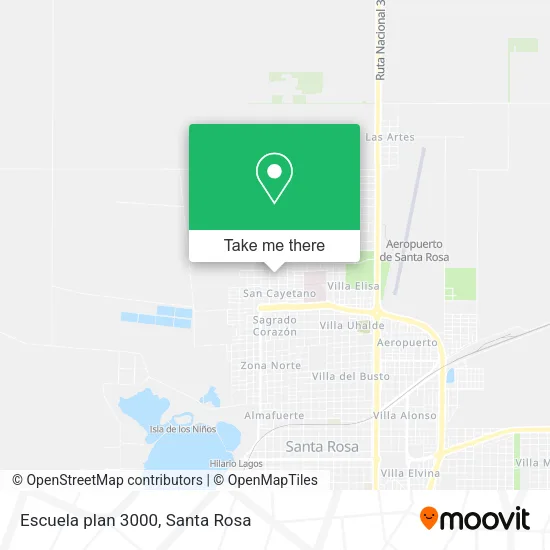 Escuela plan 3000 map