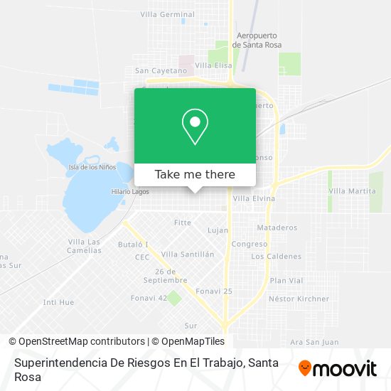 Superintendencia De Riesgos En El Trabajo map