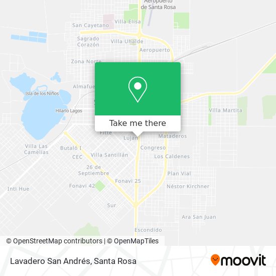 Lavadero San Andrés map