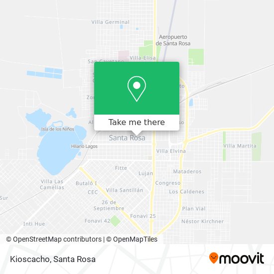 Mapa de Kioscacho