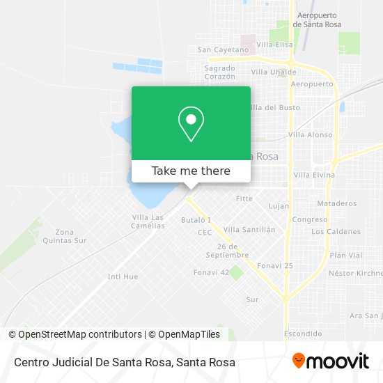 Centro Judicial De Santa Rosa map