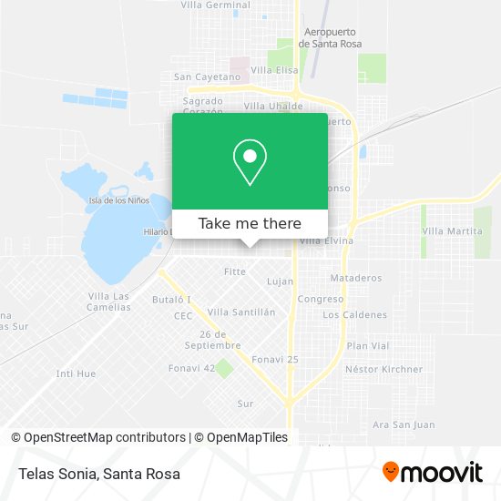 Mapa de Telas Sonia