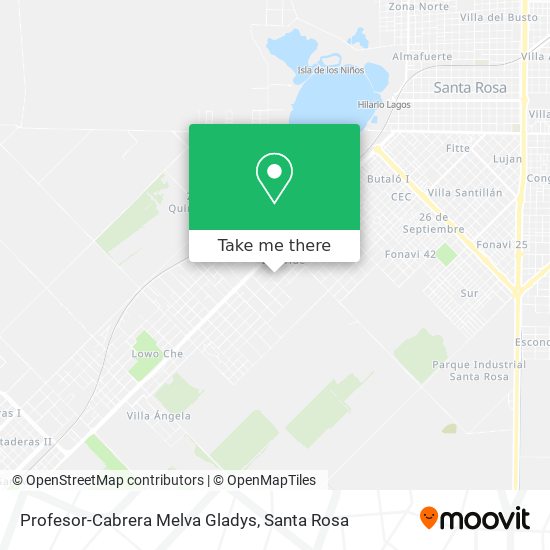 Profesor-Cabrera Melva Gladys map