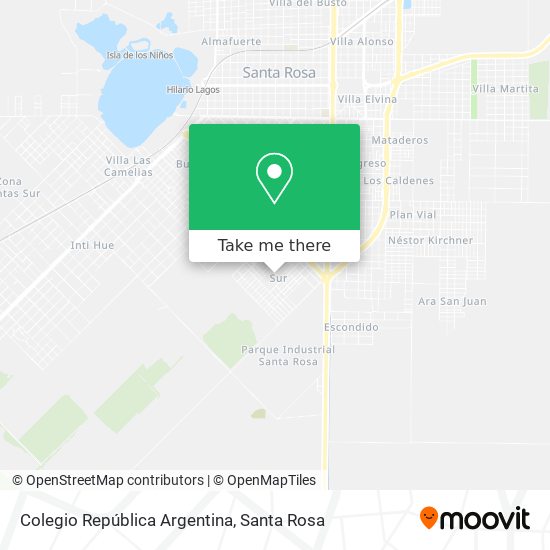 Colegio República Argentina map