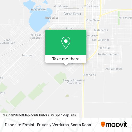 Deposito Ermini - Frutas y Verduras map