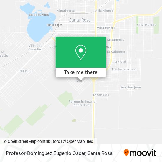 Profesor-Dominguez Eugenio Oscar map