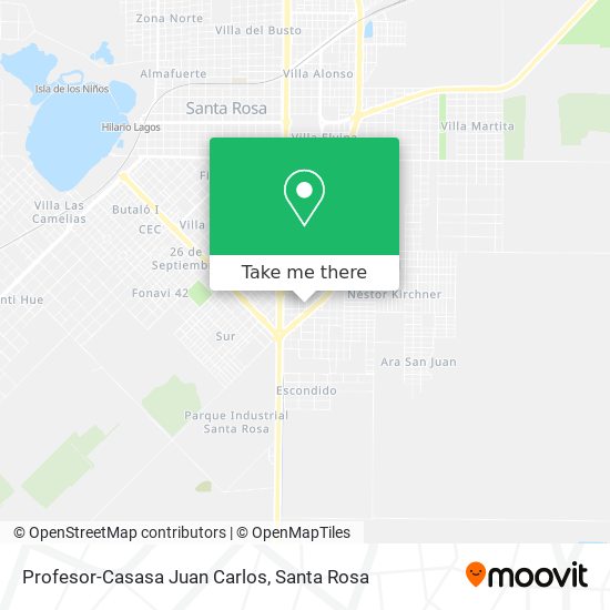 Profesor-Casasa Juan Carlos map