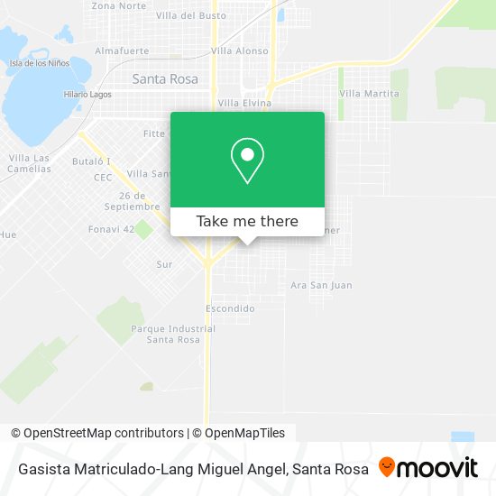 Gasista Matriculado-Lang Miguel Angel map