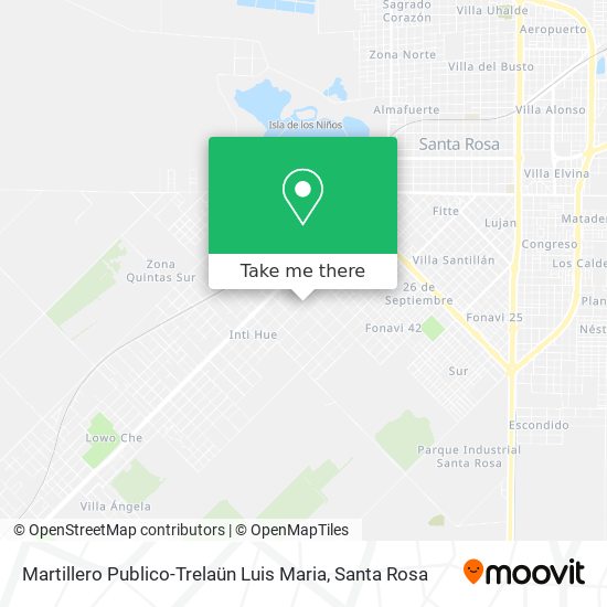 Mapa de Martillero Publico-Trelaün Luis Maria