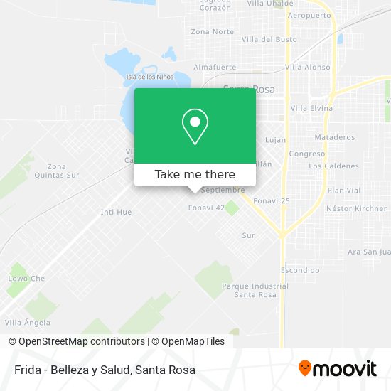 Frida - Belleza y Salud map