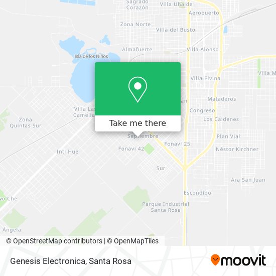 Mapa de Genesis Electronica