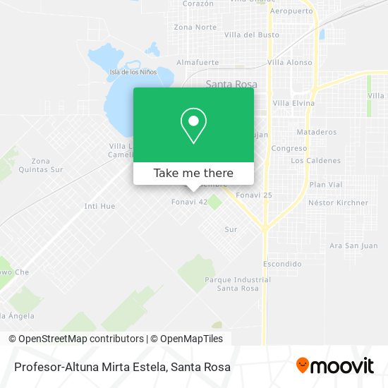Profesor-Altuna Mirta Estela map