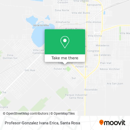 Profesor-Gonzalez Ivana Erica map
