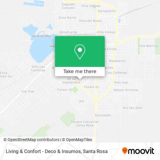 Living & Confort - Deco & Insumos map