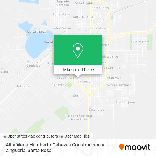 Mapa de Albañileria-Humberto Cabezas Construccion y Zingueria