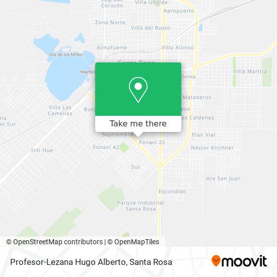 Profesor-Lezana Hugo Alberto map